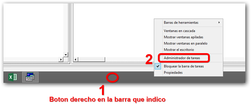 Abrir Administrador de Tareas Abrir Administrador de Tareas